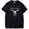 Death Note T shirt I Just Need Your Name Letter Print T-shirt Anime Breathable 100% Cotton Hip Hop Tee Shirt