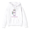 Cute But Psycho Prints Fleece Hoodies Pullover Sweatshirts Casual Hoddies Kids Children Hoody Tracksuit Boys Girls Sportswear